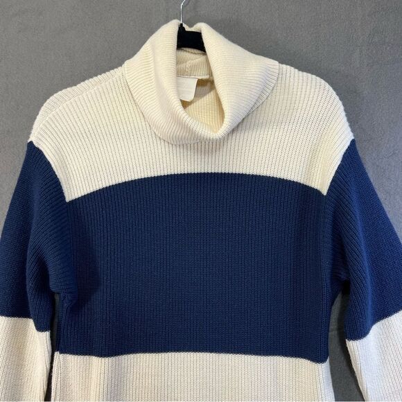 Vintage 1990s Linda Lundstrom Women’s Sz small turtleneck dress wool blend - Picture 2 of 16